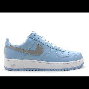 Nike air force 1 bluecap/metallic silver-white